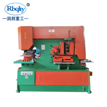 160 ton hydraulic ironworker machine customized mold and color