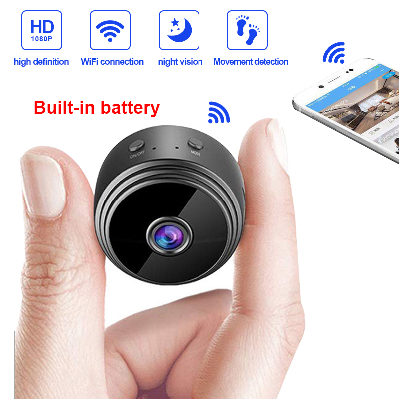Mini Wifi Camera Full Hd 1080P Mini Camcorders Infrared Night Vision Hidden Camera MC49005