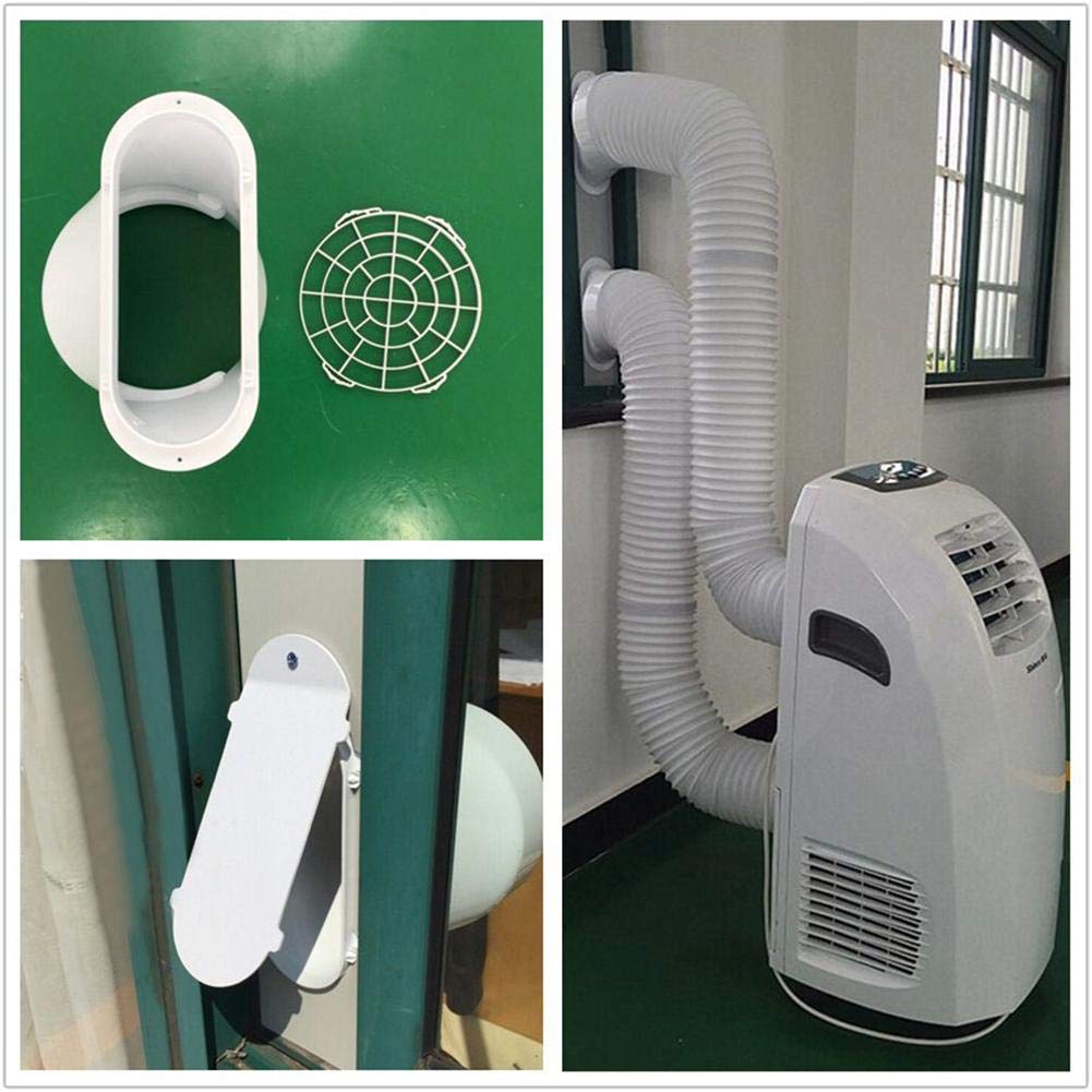 Air Conditioner Exhaust Hose Extension/Window Adapter/Long/Counterclockwise - Portable Air Conditioner Exhaust Pi Dropshipping