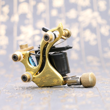 Tattoo Machine Coil Tattoo Gun Liner Shader 10 Warp Coil Light Weight Tattoo Guns Handmade Wholesale