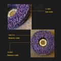 1/5pcs 100mm 46Grit Grinding Disc Poly Strip Disc For Angle Grinder Paint Rust Removal Clean Abrasive Tools Abrasive Wheel