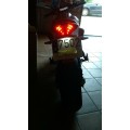new Motorcycle lights Tail Rear LED License Plate Light Bulb for HONDA CBR650F CB650F CBF1000 VF750S SABRE VFR750 VFR800 F