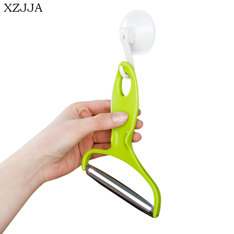 XZJJA Stainless Steel Cabbage Slicer Vegetables Graters Wide Mouth Fruit Peelers Knife Potato Big Zesters Cutter Kitchen Gadgets