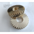 Offset Printing Mitsubishi Machine Gear Wheel Spare Parts Steel Copper Gear Wheel 30 Teeth Size 25*60 mm