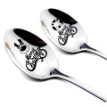 Metal Christmas Decorations For Home Stainless Spoon Kitchen Accessories New Year Gift Table Decor Craft Xmas Decor Navidad