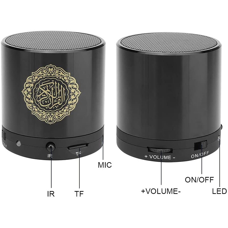 Wireless Remote Control Quran Speaker USB Charging Muslim Player Support Recording Function and TF Card Slot Expansion