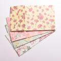 3Pcs/lot 23x13cm Flower Printing Paper Bags Gift Paper Bag Portable Suitable For Party Housing Moving Giftbag Packaging