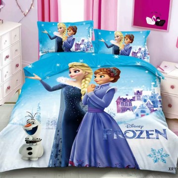 Disney Frozen 2 Bedding Set Elsa Anna Princess Kids Duvet Cover Bed Sheet Pillowcase for Baby Children Boys Girls Birthday Gift