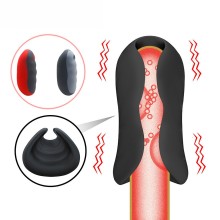 10 Frequency Masturbator Cup For Man Intelligent Heating Silicon Vagina Silicone Pussy Vibrator Automatic Male Masturbator