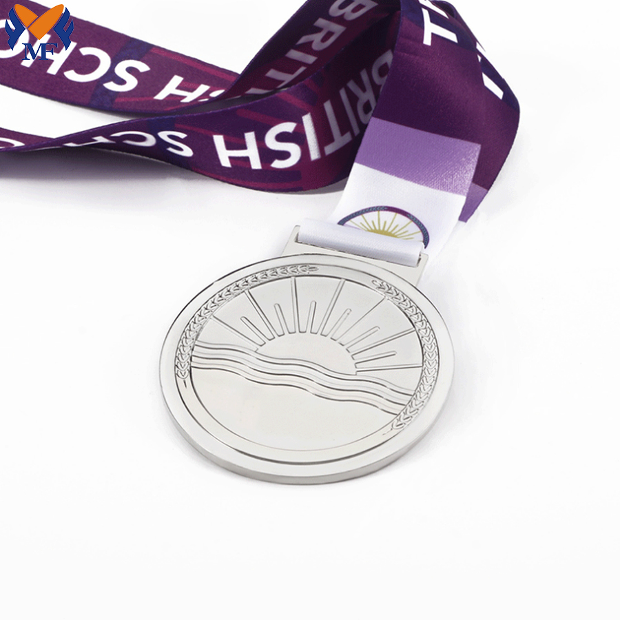 Silver Medal Metal Award