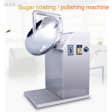 Chinese medicine polishing machine flat film coating machine automatic candy rolling machine pill machine