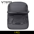 Vtear Truck Universal Car Seat Back Organizer Storage Box Interior Foldable Table Tray Hook Pu Bag Protector Cover Accessories