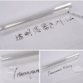 HOHOFILM 152cm*50cm Clear Single Side Writing Film Whiteboard Board for Teaching Make Sign Film used on glossy surface