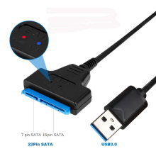 Ingelon USB Adapter Cable SSD Sata to usb 3.0 Up to 6 Gbps Support 2.5 Inches 250mm External SSD HDD Hard Drive 22 Pin Sata III