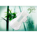 Breathable regular ultra sanitary pads with bamboo fiber