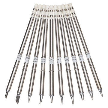 Drillpro 10pcs T12 Soldering Iron Tips Set