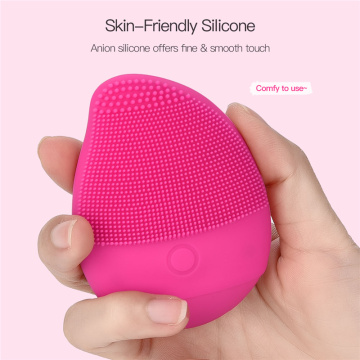 Silicone Sonic Face Cleansing Brush Skin Scrubber Deep Cleaning Facial Massager Brush Remove Blackheard Dirt Makeup Residual 35
