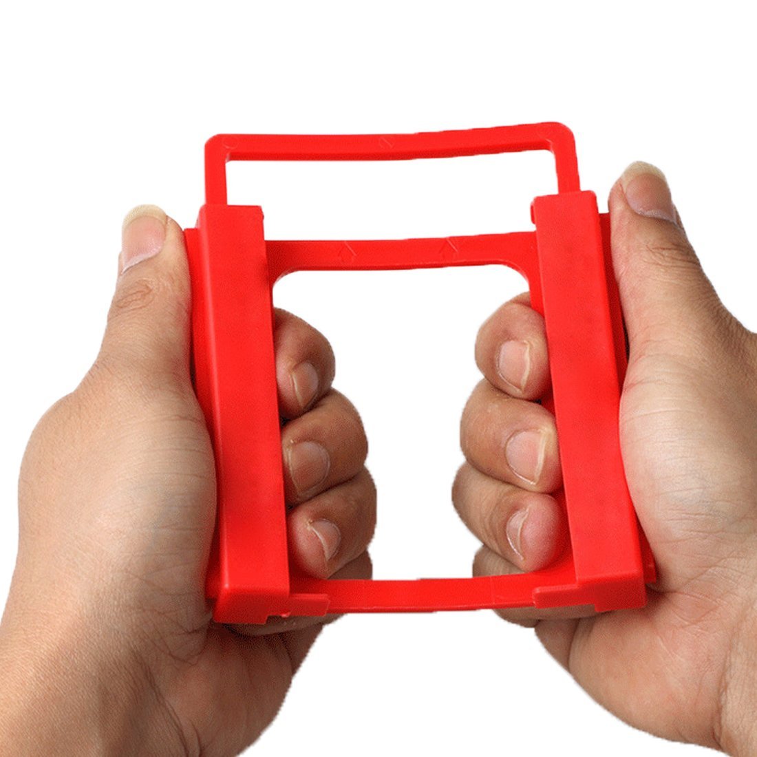 2020 NEW Universal 2.5" to 3.5" SSD HDD Environmental Plastics Adapter Mounting Bracket Hard Drive Holder for Desktop PC