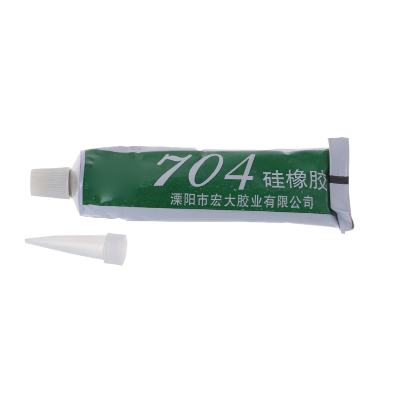 704 Fixed High Temperature Resistant Silicone Rubber Sealing Glue Waterproof Black