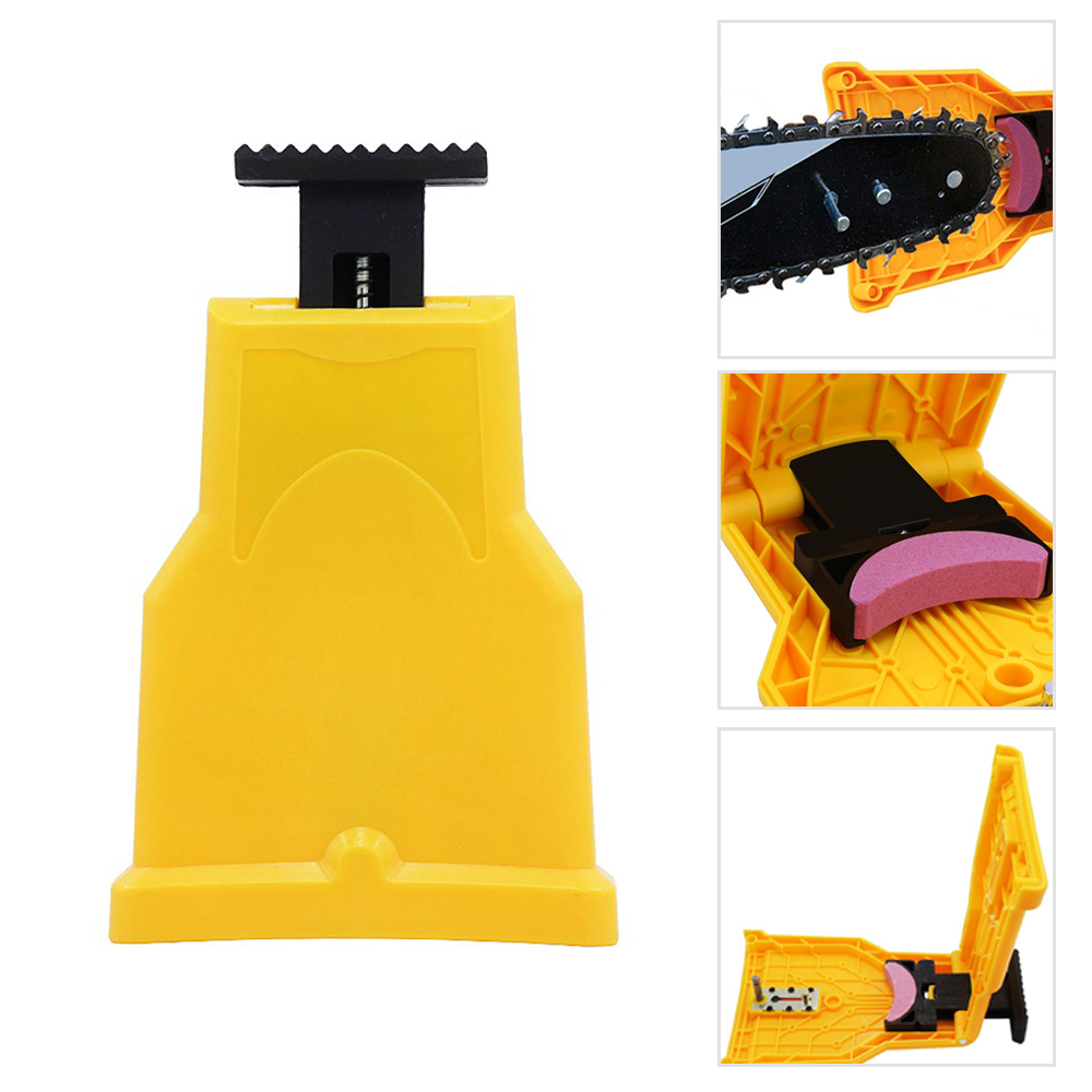 Chain Saw Sharpener Chainsaw Portable Durable Easy Power Sharp Rod Fast Grinding Chain Saw Chain Sharpener Hand Tool For Garden