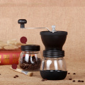 Coffee Grinder Hot Ceramic Millstone Manual for Home Office with 2 Glass Sealed Pots Portable Coffee Mill tool Easy Cleaning