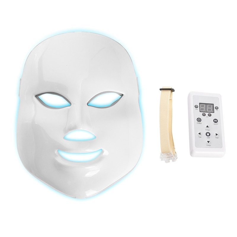 Beauty Photon LED Facial Mask Therapy 7 Colors Light Rejuvenation Wrinkle Acne