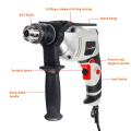 220V 750W Electric Hammer Drill Brushless Rotary Hammer Multi-function Impact Drill Power Drill Power Tools