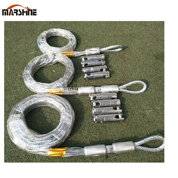 4-Piece Metal Cable Pulling Heads - Wire Fish Tape Grips For Conduit, Circuit Management