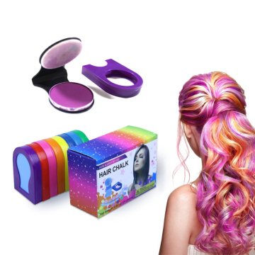 8 Colors Hair Color Portable Hair Chalk Powder DIY Temporary Pastel Hair Dye Color Paint Beauty Soft Pastels Salon Styling