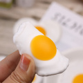 1PC Fried Egg Poached Eggs Fake Food Creative Handmade Children Toys Decoration DIY Simulated Kitchen Toys Accessories