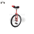 red 24 inch Steel Unicycle Bicycle