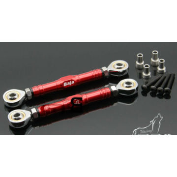 GTB racing Aluminum steering turnbuckles for 1/5 rc car HPI BAJA 5B ROVAN KM BAJA5B