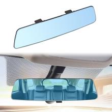 Car Mirror Interior Rearview Mirrors Universal Auto Rear View Mirror Anti-glare Wide-angle Surface Blue Mirror Auto Accessories