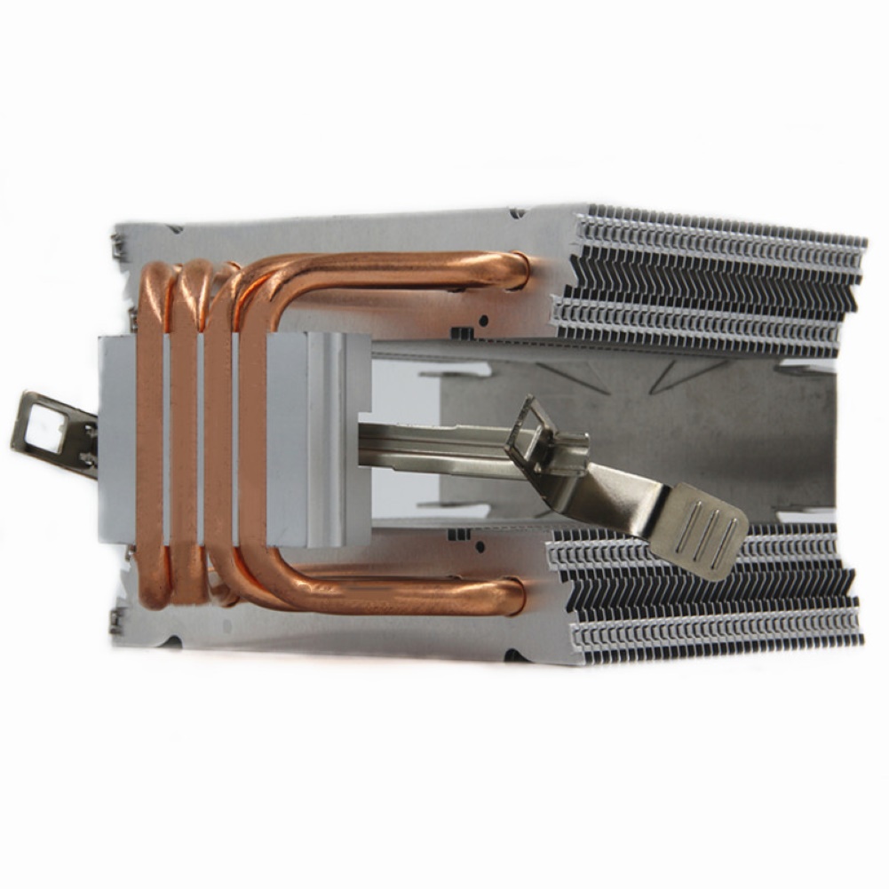 4 Heatpipe CPU Cooler Heatsink Cooling Quiet fans Radiator for Intel LAG 775 1155 1366 4 Heatpipe Dual Tower 4pin Cooler