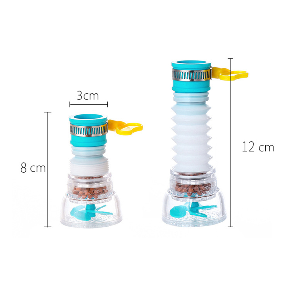 Home Water Saving Tank Retractable Rotating Tap Water Filter Kitchen Bathroom Sink Accessories Spray Filter Faucet Extender