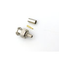 100pcs BNC Plug Crimp Connectors for RG58 RG-58 Coax Male ADAPTER connector