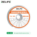 RELIFE RL-059 Special High Hardness Diamond Wire cutting rope for touch screen lcd separating Alloy Gold Molybdenum Wire