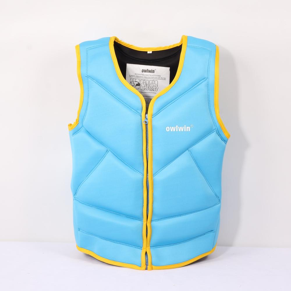 fashion Snorkeling life jacket Polybutadiene rubber children adult life vest swimwear Swimming Boating Skiing Driving Ski Vests