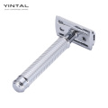 Stainless Steel Double Edge Razor Shaving For Metal Men's Classic Manual Razors Dual Edge Shaver