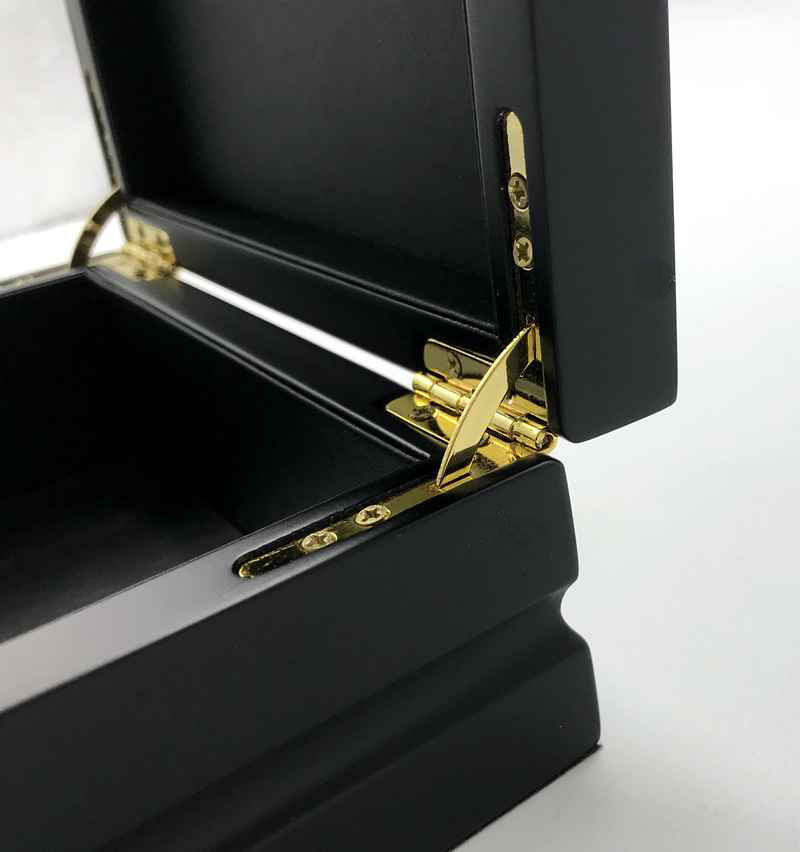 Matt Black Wooden Box