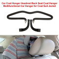 Car Coat Hanger Headrest Back Seat Coat Hanger Multifunctional Car Hanger for Coat Suit Jacket