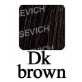 dk brown hair fiber