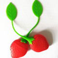 Silicone Strawberry Design Loose Tea Leaf Strainer Herbal Spice Infuser Filter Tools