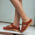 2020 Summer Sandals For Women Shoes Premium Orthopedic Flat Sandals Comfy Soft Ladies Sandals Shoes Woman Drop Shipping Size 44