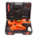 Tire Repalce Tool Kit Electric Hydraulic Car Floor Jack with Torque Impact Wrench 480N.M