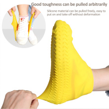 1 Pair Waterproof Shoes Cover Silicone Material Unisex Shoes Protectors Rain Boots for Indoor Outdoor Rainy Days S/M/L