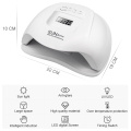 120W Nail Dryer Manicure UV LED Nail lamp With LCD Display 4 Timer Automatic Sensor For Nail Art Salon All Gel Nail Polish