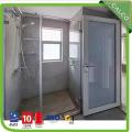 Residential shower slide door