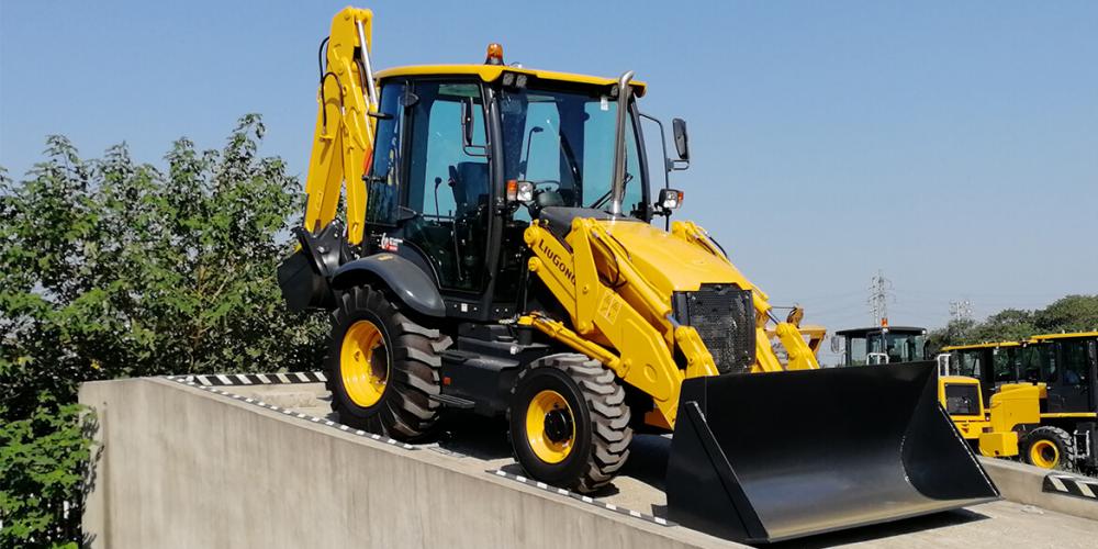 high quality Liugong used backhoe loader CLG777A-S