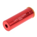 Drop Wholesale 1pcs Red Dot Laser Bore Sight 12 Gauge Barrel Cartridge For 12GA Caliber Laser Wavelength 635-655nm Dropshipping